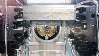 Aluminum Extrusion Machining of an Aerospace part: Seat Track, in the MODIG HHV - Machining Center