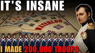 I made all the British and French Troops at Waterloo