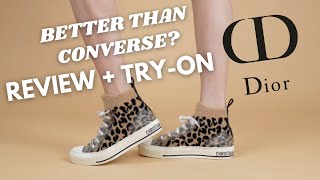 SNEAKER REVIEWS Dior Walk n Dior Sneaker Review Try-on