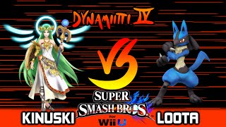 Dynamiitti Iv Singles - Winners Semis Kinuski Palutena Vs Loota Lucario