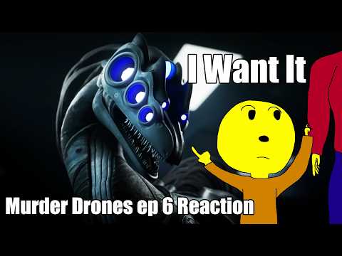The Jurassic Park Episode || Murder Drones Ep 6 Reaction