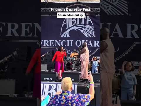HaSizzle - Performance ARCH YA BACK LIVE @ NOLA FRENCH QUARTERS FESTIVAL & JAZZ FEST