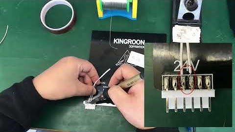 Kingroon 3D | KP3 Replacement bed thermistor