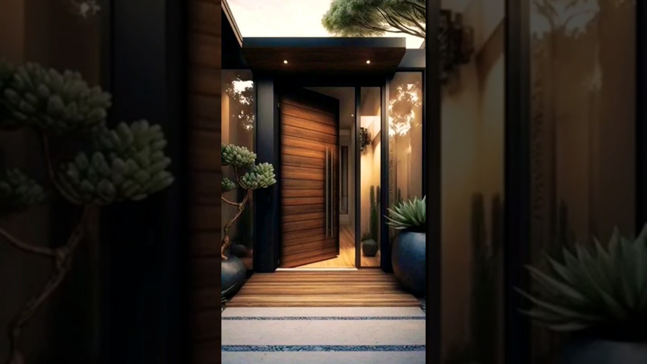 Entry Wooden Door Designs | Home Entrance Door Ideas | Home Interior Designs P#2