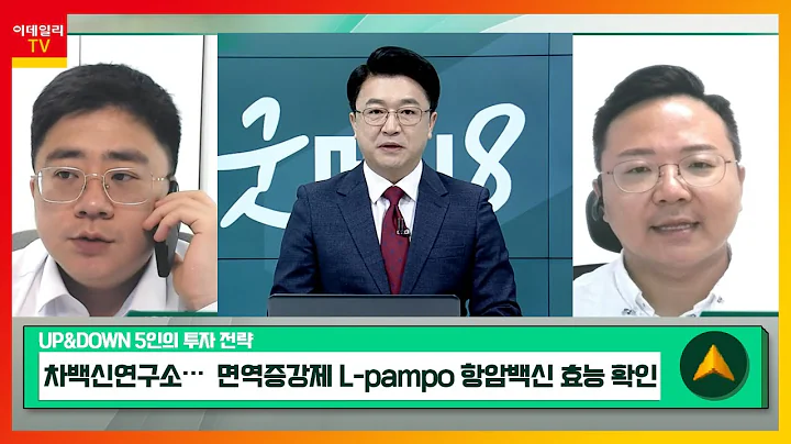 차백신연구소(261780)… 차바이오그룹 첨생법 개정안 발의 수혜 / KB금융(105560)…  배당수익률 약 6.6% 수준 기대_UP&DOWN 5인의 투자 전략 20230822