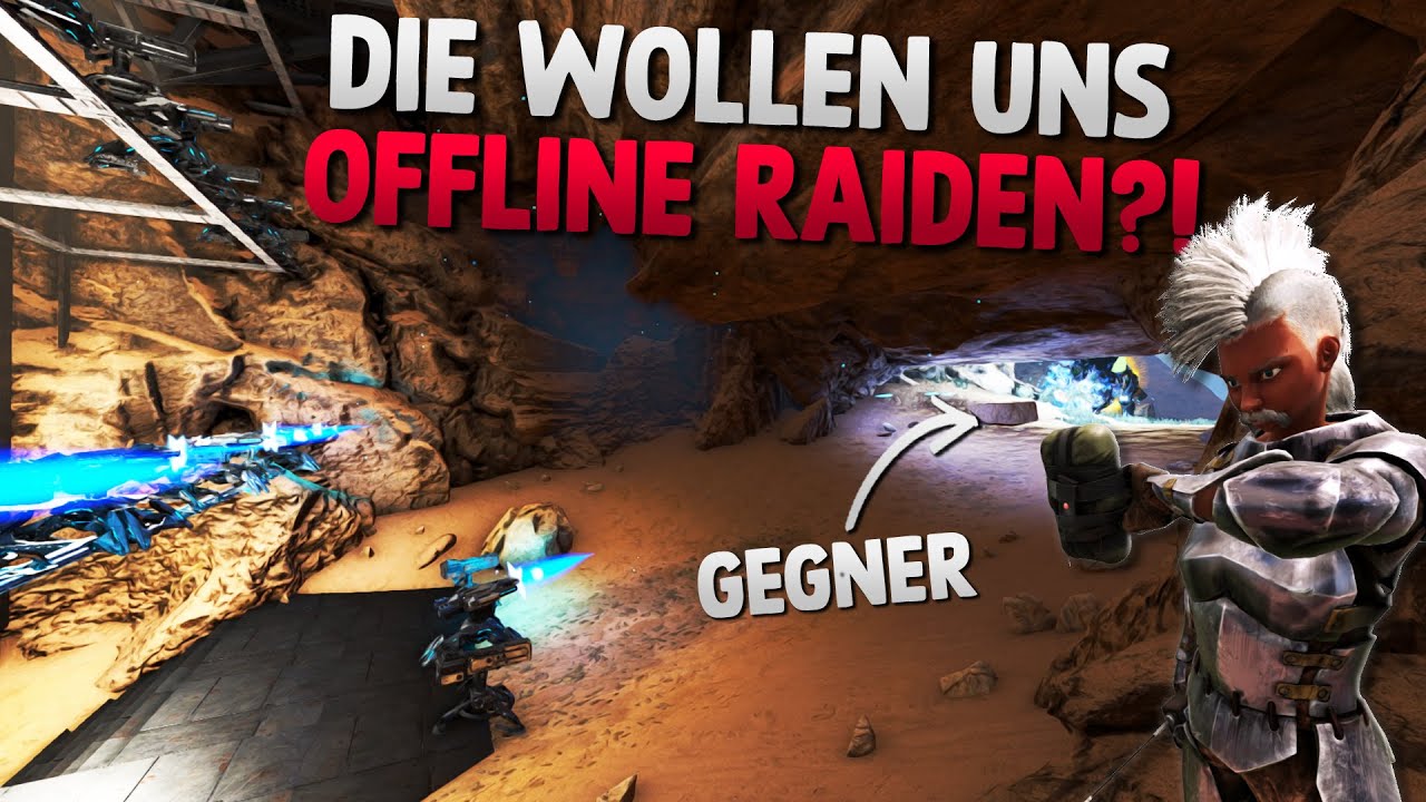 Gegner stören uns beim RAIDEN | Ark PvP - YouTube