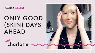 soko glam green tea cleanser