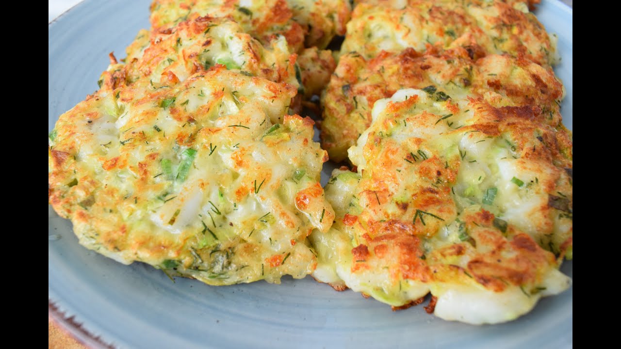 НОВИНКА! СОЧНЫЕ,АРОМАТНЫЕ КАБАЧКОВЫЕ Оладьи с РЫБОЙ!