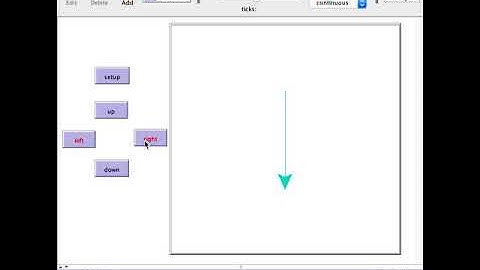 NetLogo Drawing Program WalkThrough