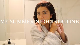 summer night routine