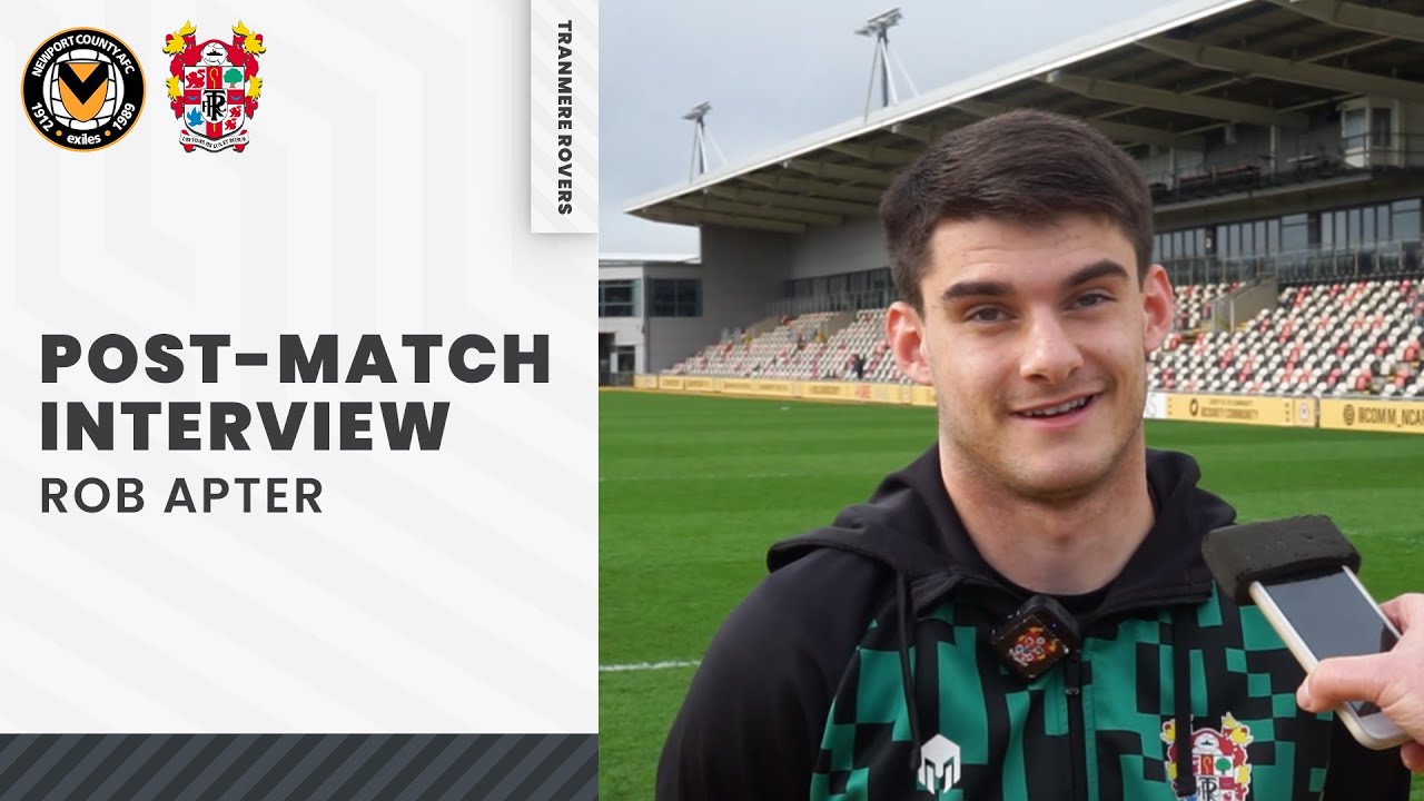 Post Match | Rob Apter (Newport County A)