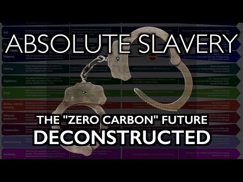 ABSOLUTE SLAVERY: Zero Carbon Agenda Deconstructed