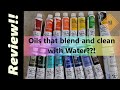 Water-Soluble Oil Paints?!! 