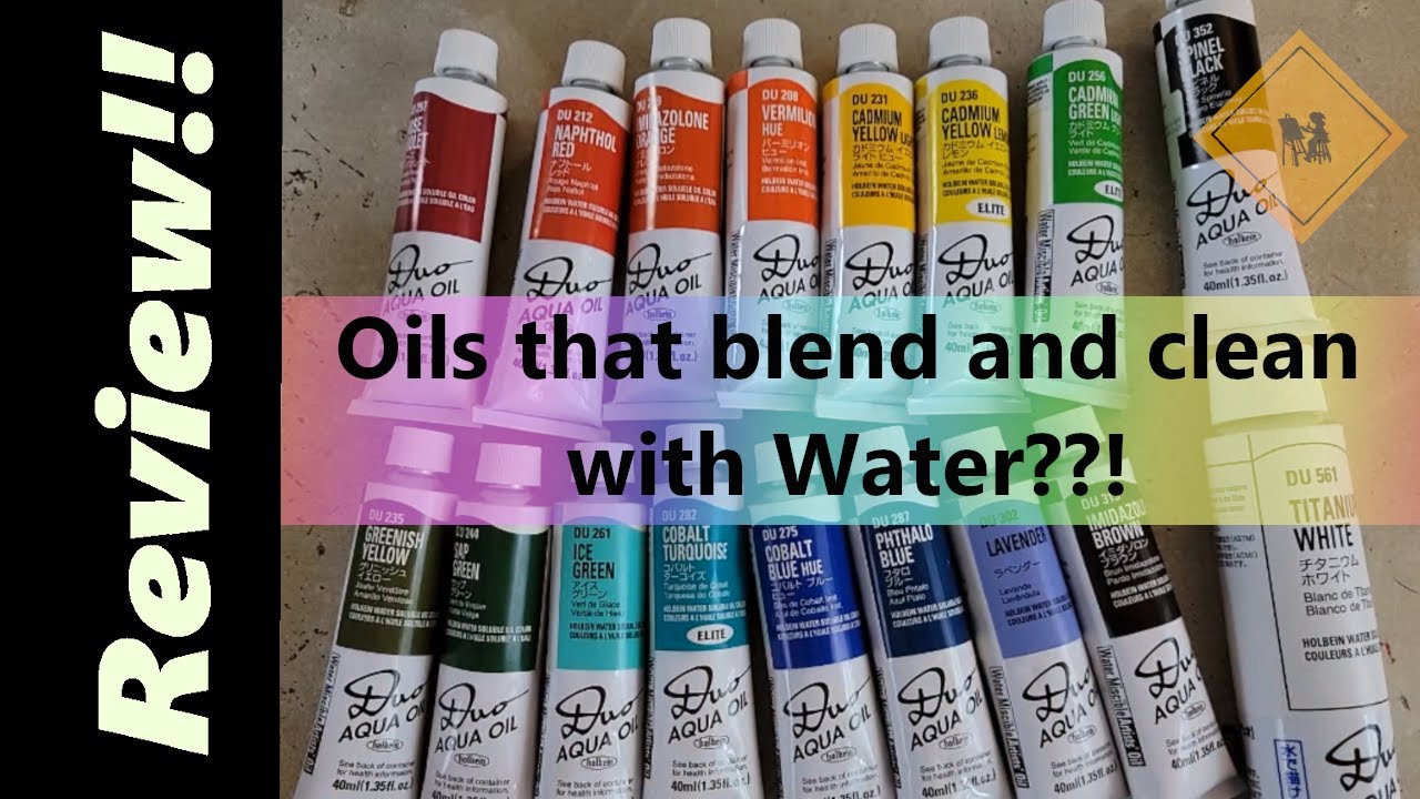 Water-Soluble Oil Paints for Artists