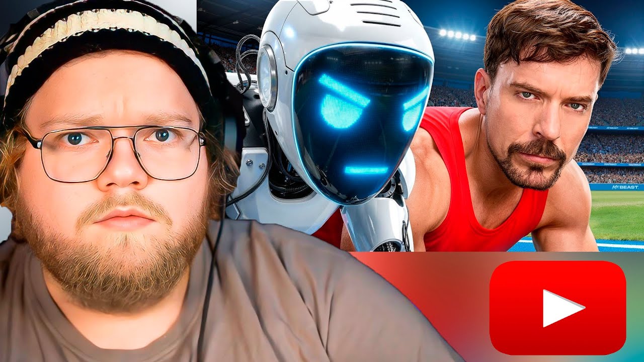 Самый Быстрый Человек В Мире Vs. Робот / РЕАКЦИЯ T2x2