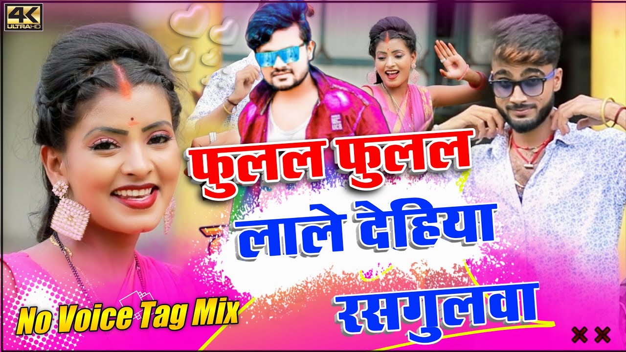 No Voice Tag Mix Fulal Lale Dehiya dj gana Ashish Yadav ka New Gana