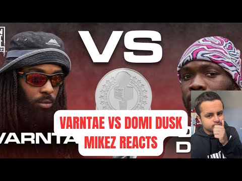 THE CALLBACKS WERE SICK! | MIKEZ REACTS TO VARNTAE VS DOMI DUSK | PENGAME RAP BATTLE
