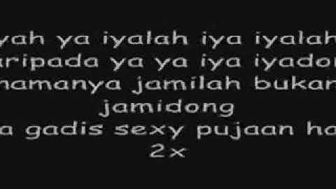 Eca pede - Jamilah Jamidong (Lirik)