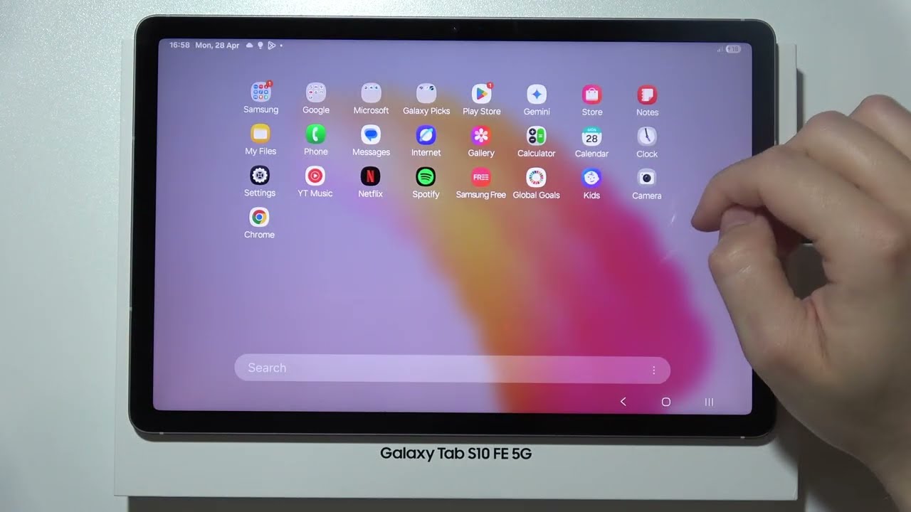 Samsung Tab S10 FE/FE+: как заблокировать приложения (установить пароль на приложения)