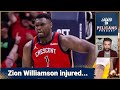 Zion williamsons injury cost new orleans pelicans a playin win over lebron james and lakers