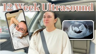 A Tough Day &amp; 12 Week Ultrasound Appointment | Pregnancy After Infertility