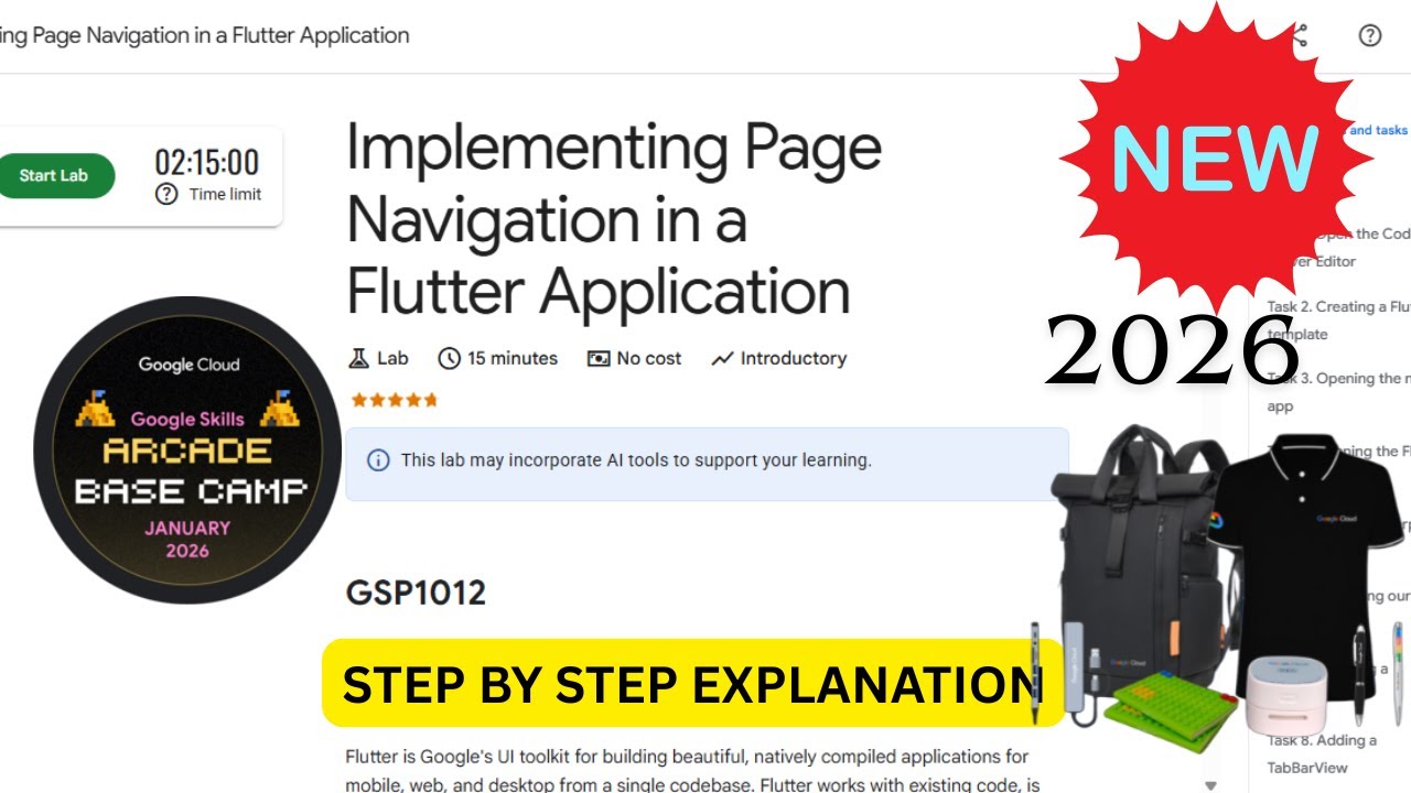 [NEW 2026] Implementing Page Navigation in a Flutter Application | Base ...