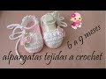 alpargatas tejidas a crochet