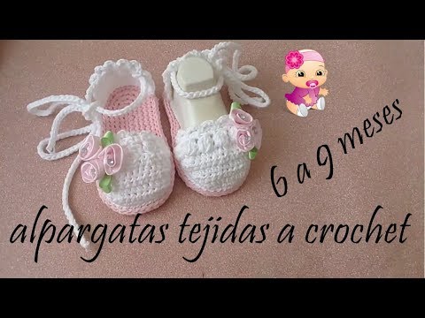 alpargatas tejidas a crochet