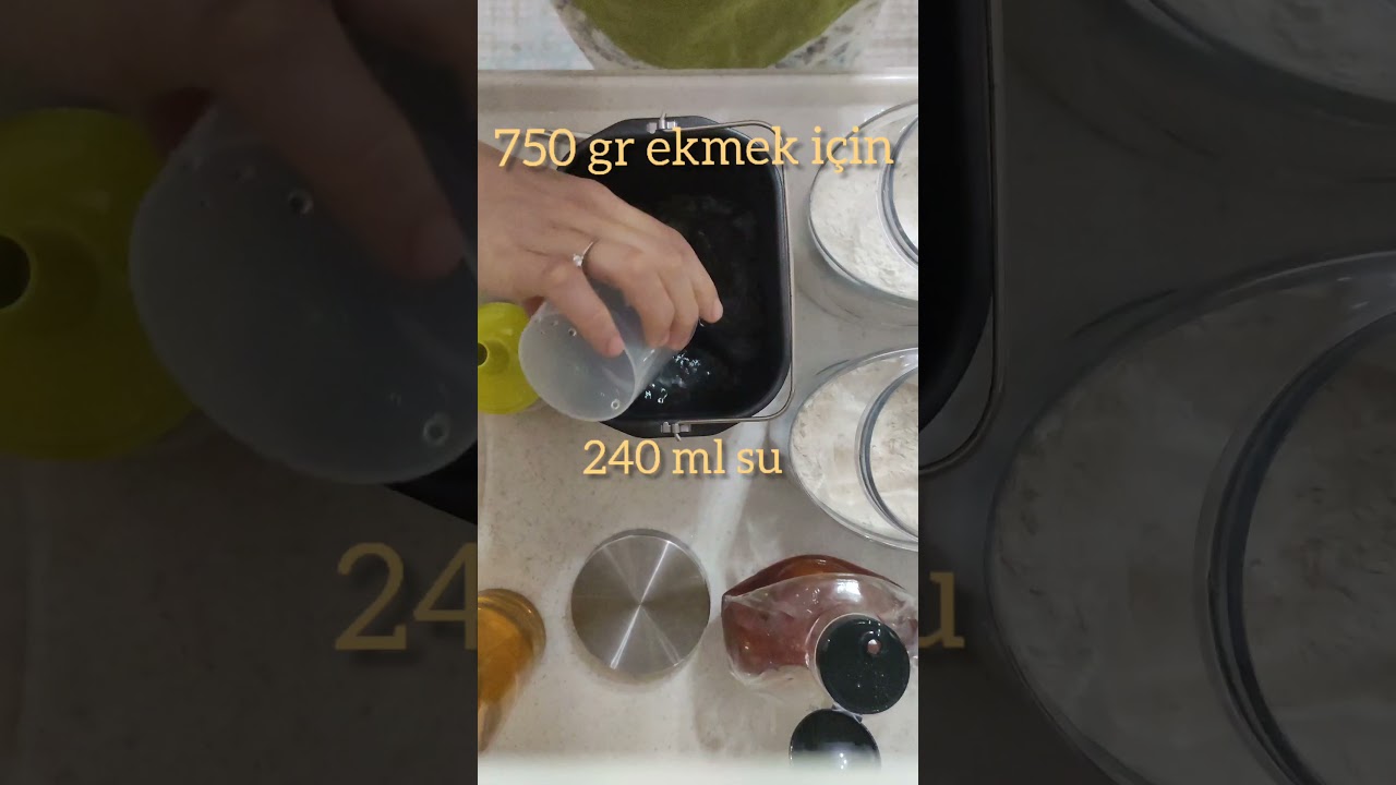 Homend 1503 Ekmek Makinesinde Hafif Tam Buğday Ekmeği