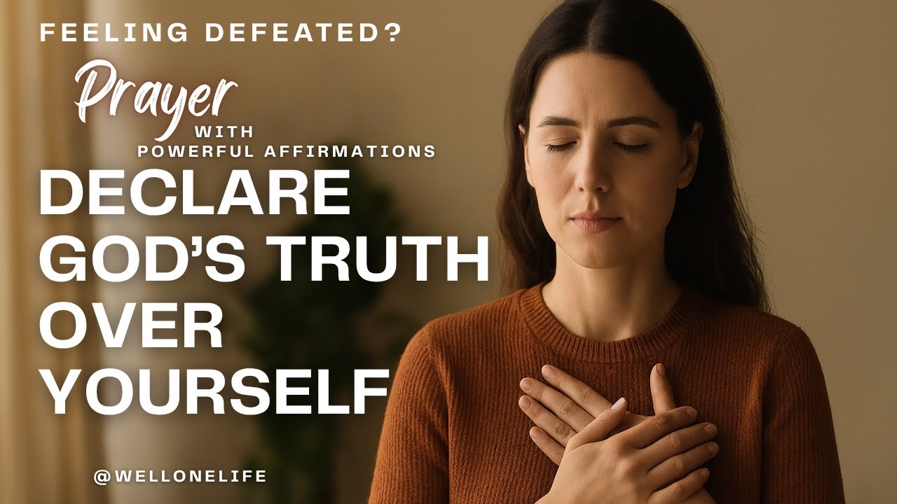 Speak Life: A Powerful Prayer to Declare God’s Truth Over Yourself