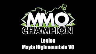 Patch 7.3.5 - Mayla Highmountain VO