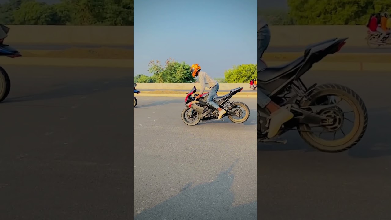 r15 wheelie stoppie video Yamaha r15v3 