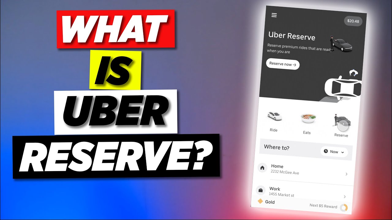 What Is Uber Reserve? Benefiting Riders AND Drivers?? YouTube