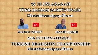 MKP 2025 oyun özetleri | MURAT KIRAY (TUR) - HAYRİ ÇAKIR (TUR).