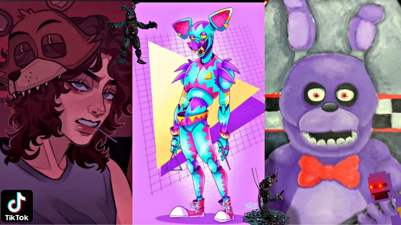 FNAF Art/Animation/Drawing - TikTok Compilation (Five Nights At Freddy’s) #9