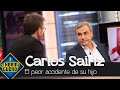 Carlos Sainz recuerda cómo vivió el peor accidente de su hijo en la Fórmula 1 - El Hormiguero