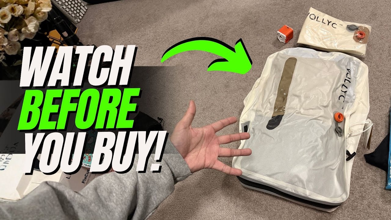 Полный тест и обзор дорожных вакуумных пакетов VOLLYC с насосом, 25 л!