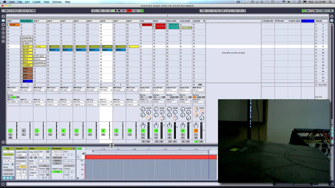McKay Garner Keyboard Drumming with Ableton Live.mov YouTube