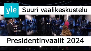 Suuri vaalikeskustelu Yle | Presidentinvaalit 2024