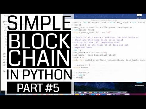 Creating Blockchain with Python #5 - Validating Proof