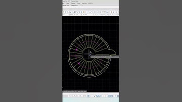 Spiral Staircase Auto CAD #autocad #architecture #cadtipstricks
