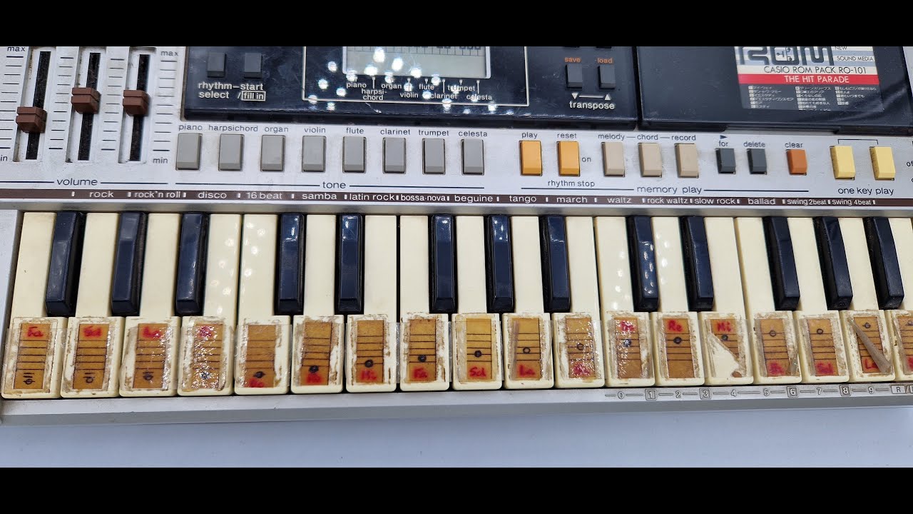 CASIO PT50 KEYBOARD, 1983 in working condition. Musical Instruments. Vintage, rare.