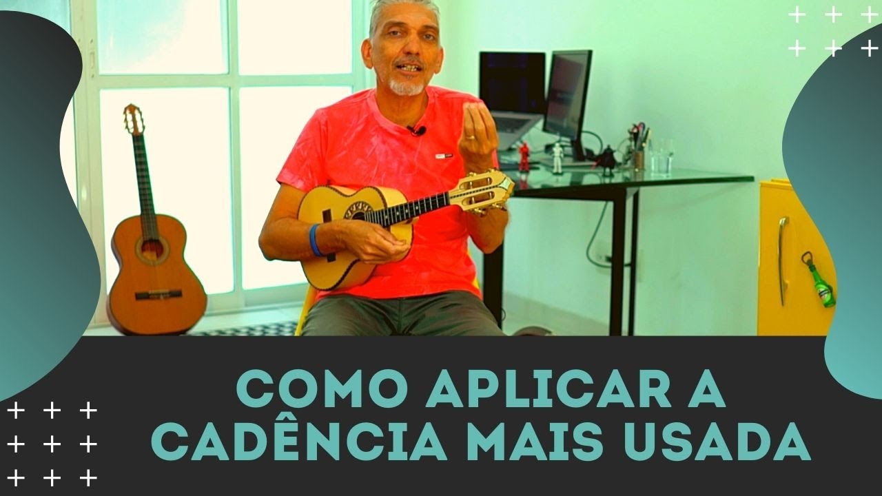 Como Aplicar a Cadência Mais Utilizada no Samba no Cavaquinho - Professor Damiro