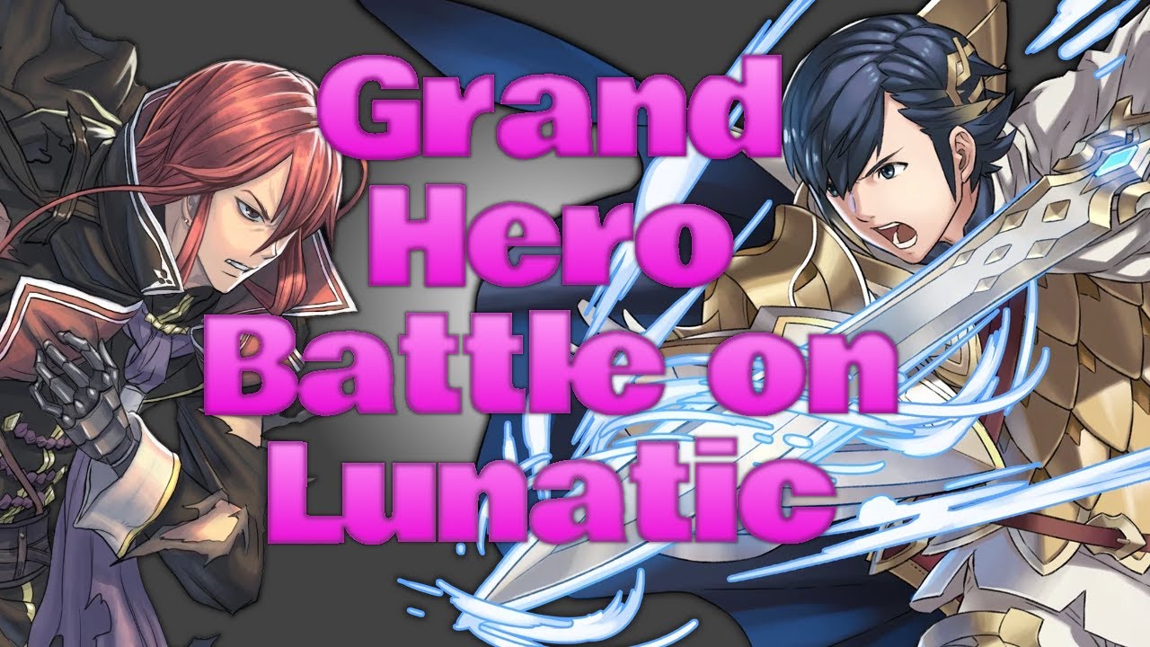 Fire Emblem Heroes Michalis Lunatic Grand Hero Battle [3 star Alfonse GHB quest]
