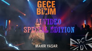 Gece Bizim AI Klip - Elektronik Saz ve Flütle Aşkın Yolculuğu | [ Official Video]
