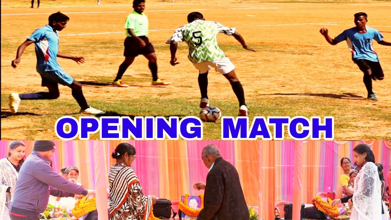 first match YOUTH CLUB KOLSIMRI 🆚 TANGO CHARLI S. BHARNO FOOTBALL MATCH TAKU KURU LOHARDGA