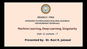 Emerging Technologies in Global Business Environment | AKTU Digital Education