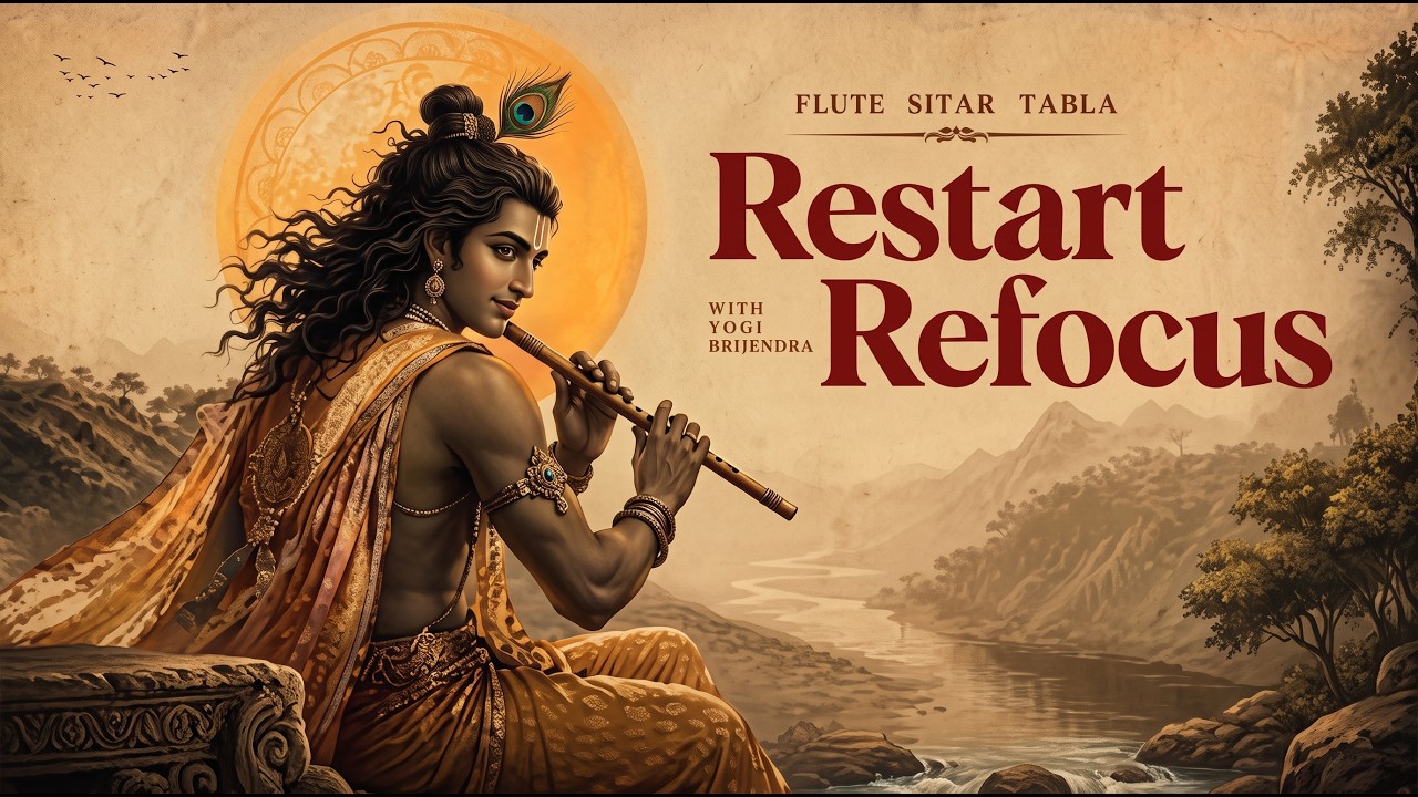 Смотреть «Restart With Refocus | 432Hz Krishna Bansuri Healing Music for Focus, Inner Peace & India Healing» на YouTube Смотреть «Restart With Refocus | 432Hz Krishna Bansuri Healing Music for Focus, Inner Peace & India Healing» на YouTube