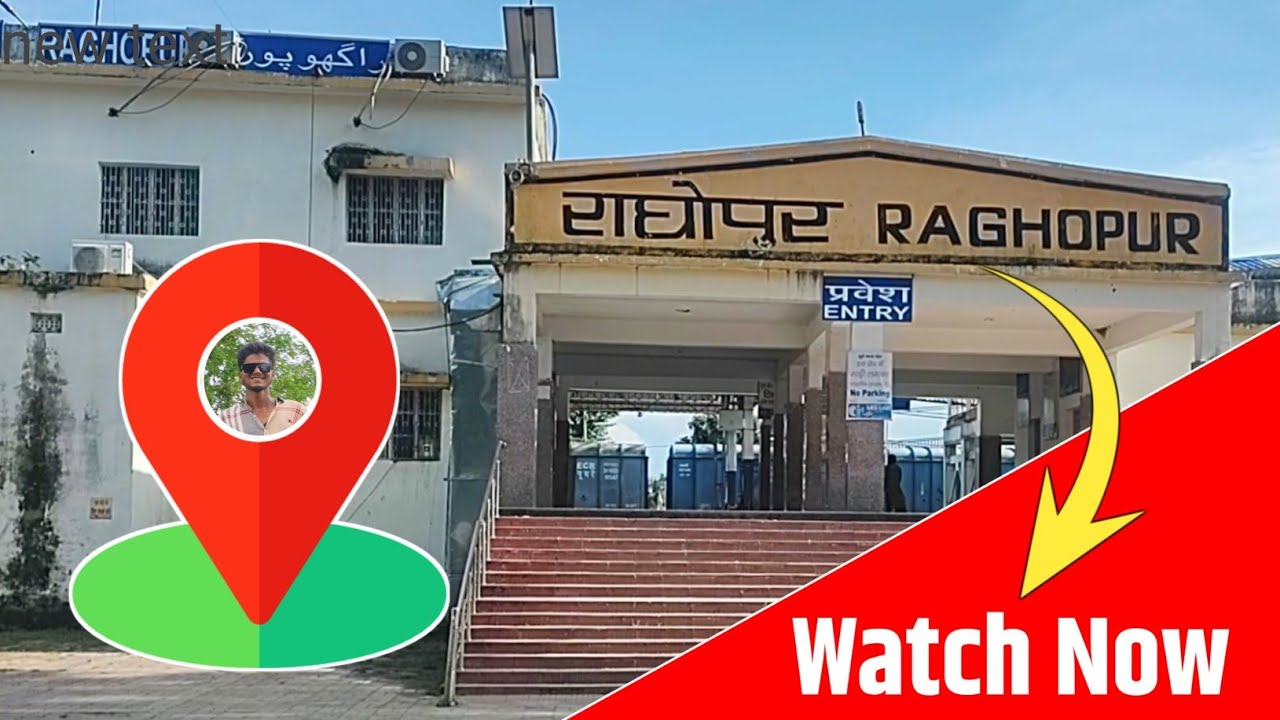 Raghopur Railway Station | Ticket Counter | Train Route | Travel Vlog 