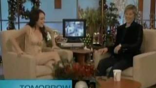 Celebrity Lindsay Lohan Ellen Degeneres 2005 Interview Wealth